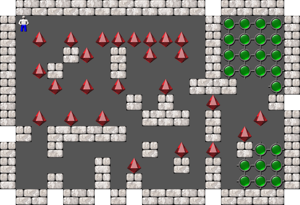 Сокобан Attrition 3 уровень 12